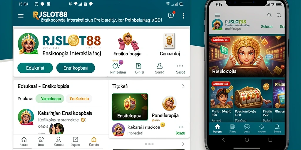Tampilan antarmuka RJSLOT88 yang menarik dan user-friendly.